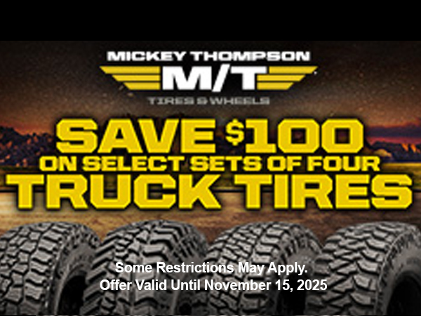 Mickey Thompson Tires Rebate
