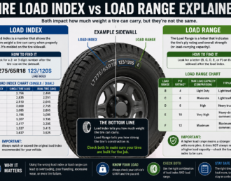 tire load index vs load range infographic